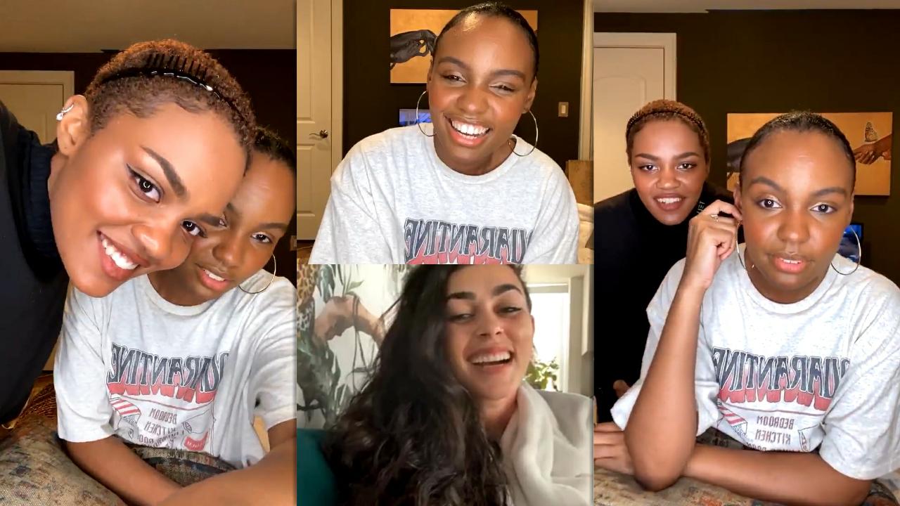 Sierra Aylina McClain's Instagram Live Stream with her sister China McClain from January 18th 2021.