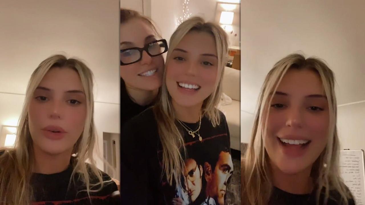 Alissa Violet's Instagram Live Stream from February 7th 2021.
