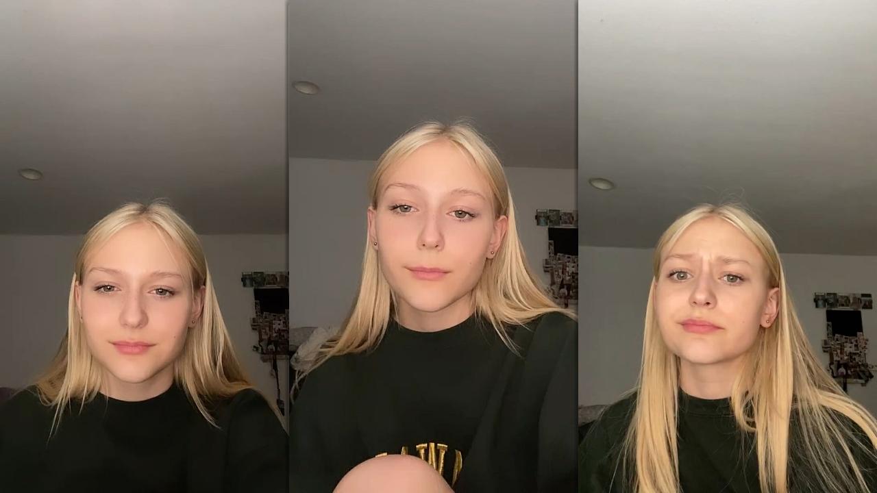Alyvia Alyn Lind's Instagram Live Stream from February 26th 2021.