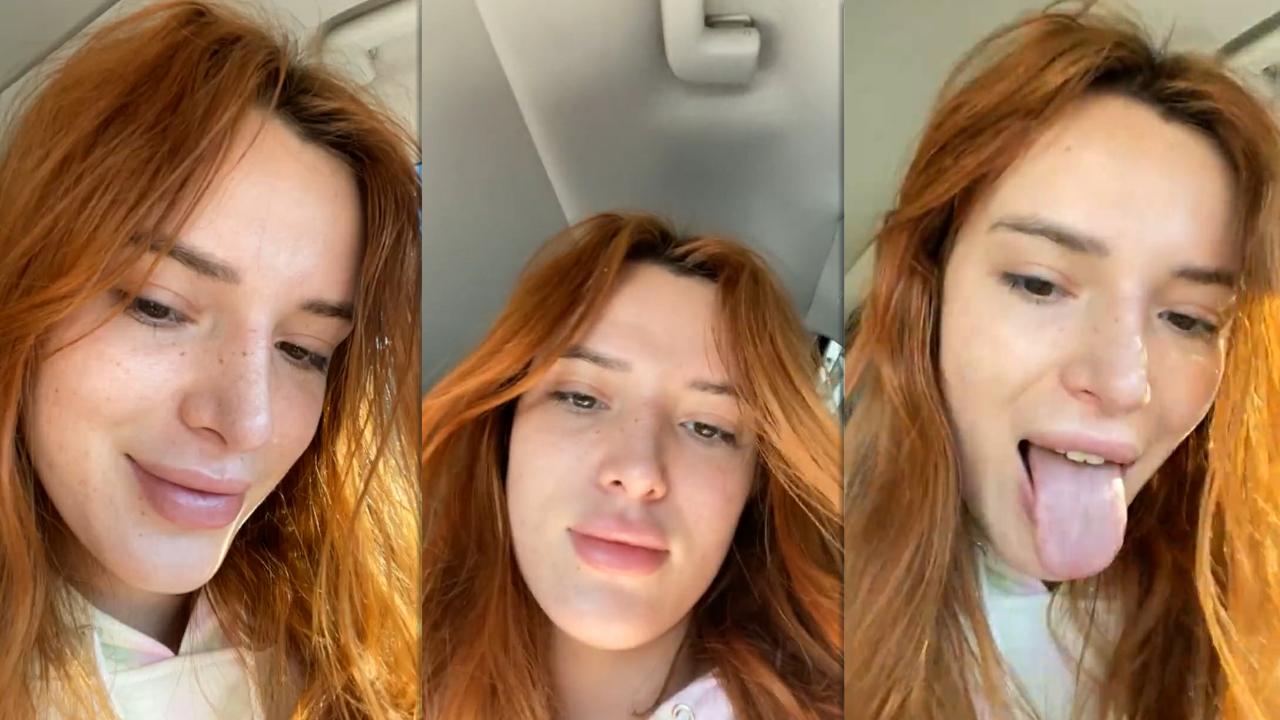 Bella Thorne's Instagram Live Stream from February 19th 2021.