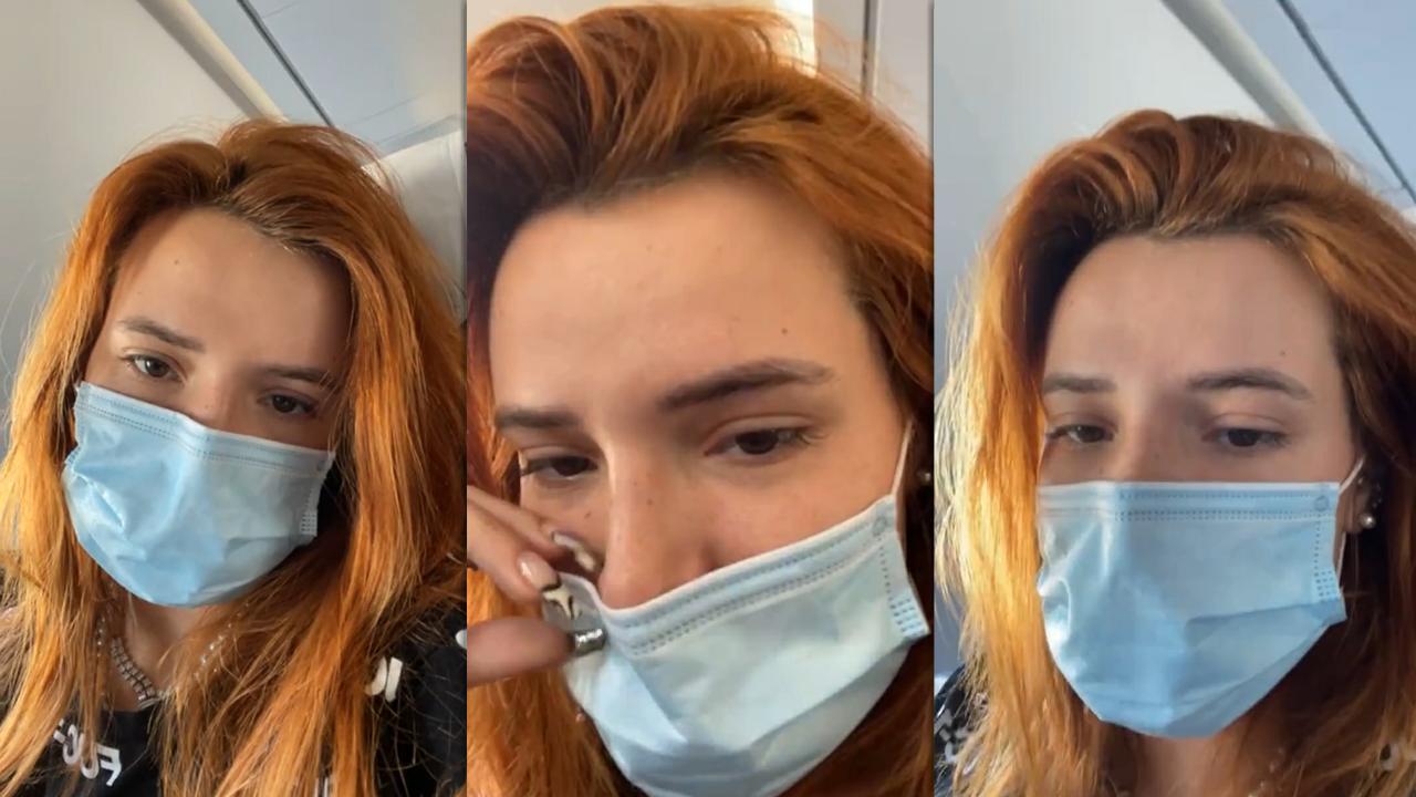Bella Thorne's Instagram Live Stream from February 4th 2021.