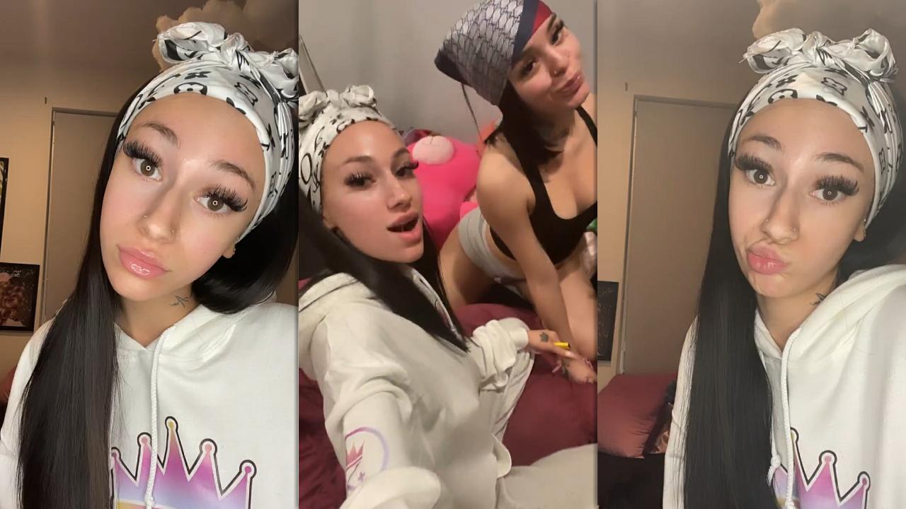 Danielle Bregoli aka Bhad Bhabie's Instagram Live Stream from February 23th 2021.