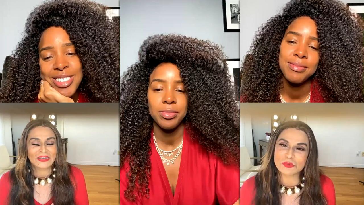 Kelly Rowland's Instagram Live Stream from February 24th 2021.
