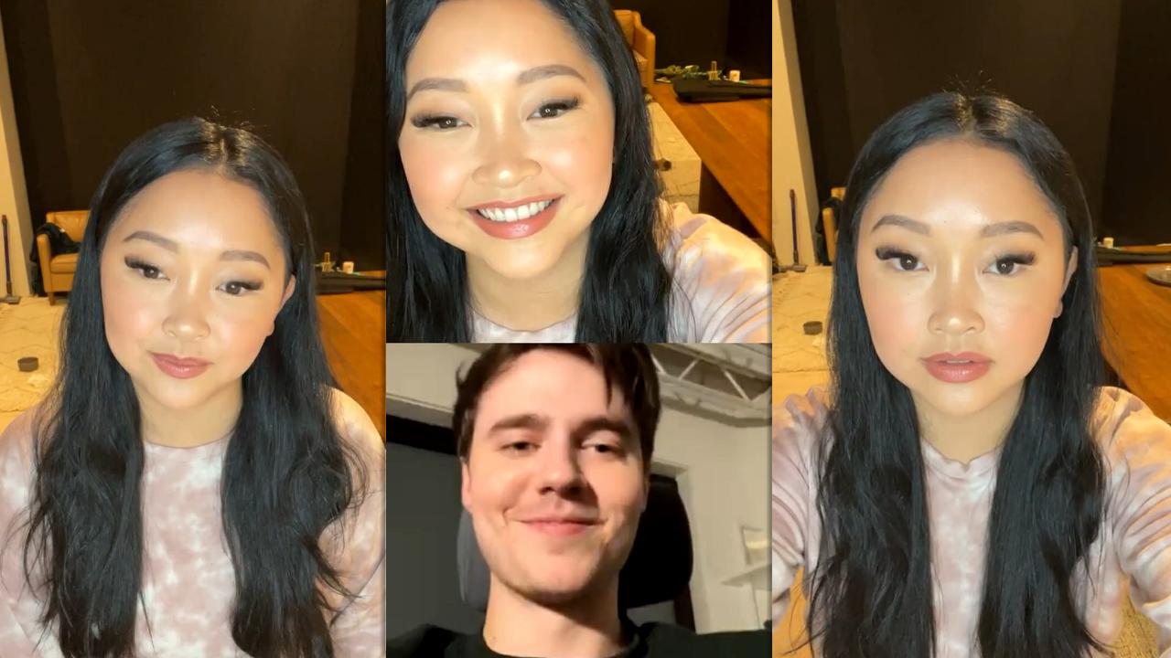 Lana Condor's Instagram Live Stream from February 23th 2021.