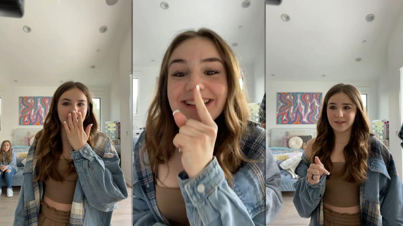 Piper Rockelle's Instagram Live Stream from February 10th 2021.
