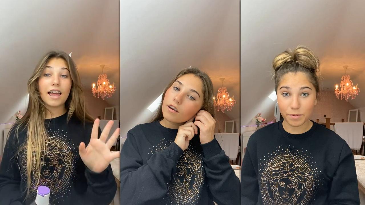 Rosie McClelland's Instagram Live Stream from February 17th 2021.