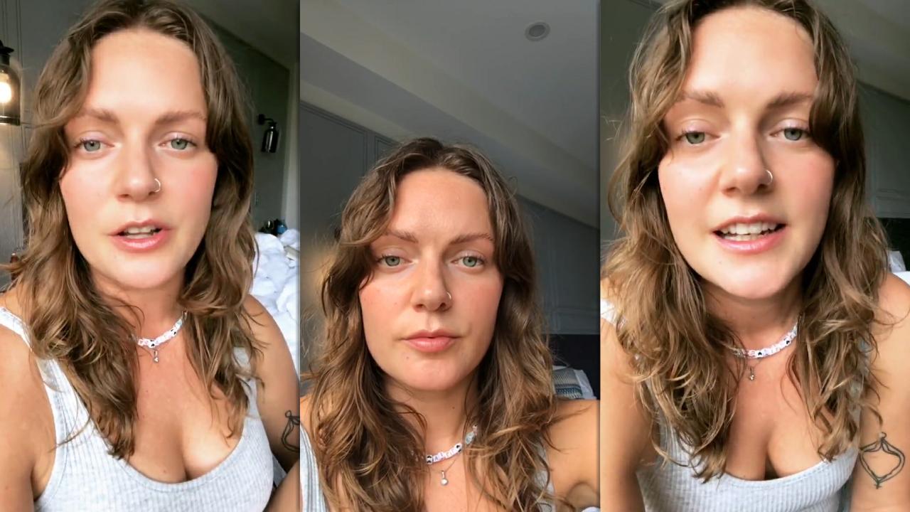 Tove Lo's Instagram Live Stream from February 8th 2021.
