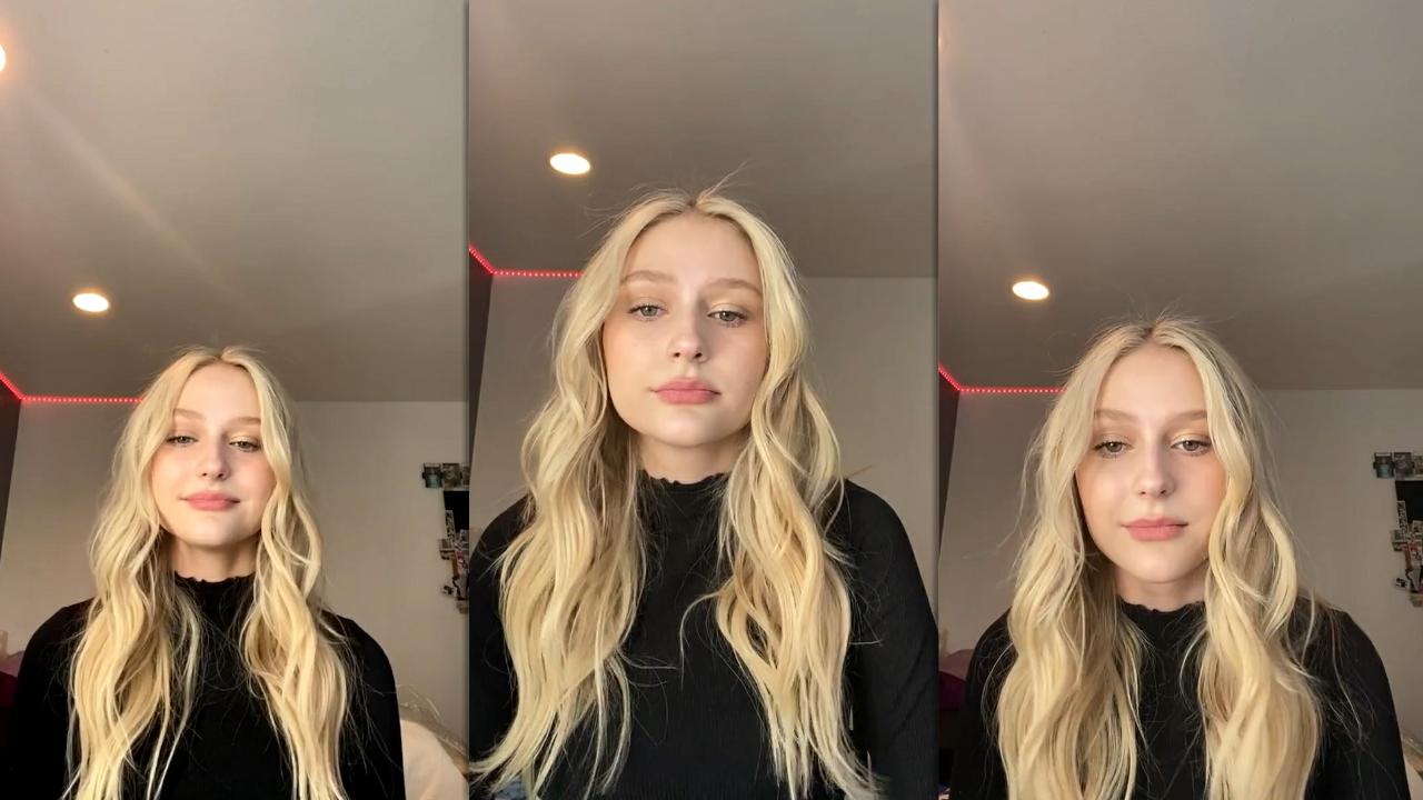 Alyvia Alyn Lind's Instagram Live Stream from March 2nd 2021.