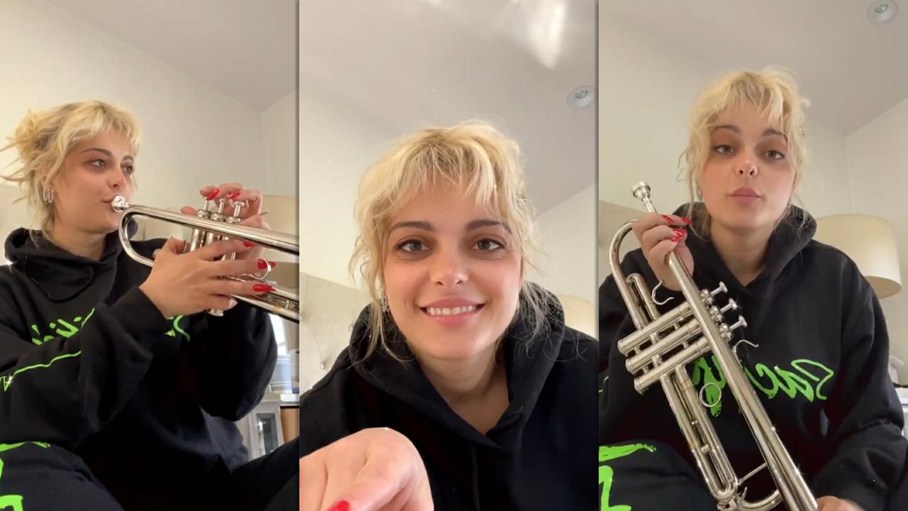 Bebe Rexha's Instagram Live Stream from March 17th 2021.