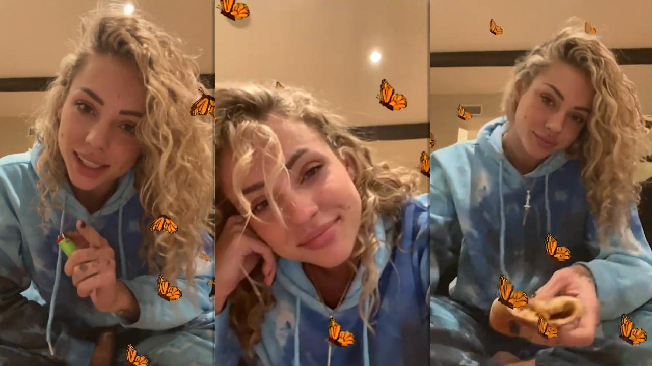 Charly Jordan's Instagram Live Stream from March 10th 2021.