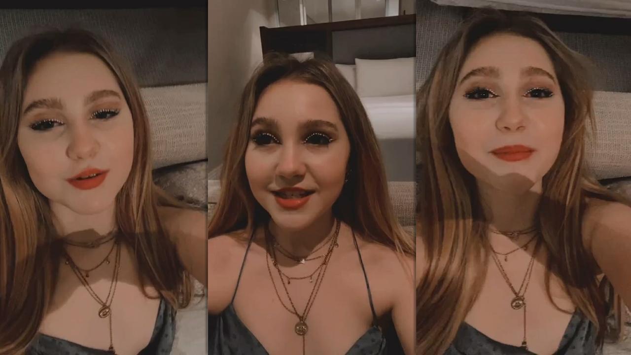 Ella Anderson's Instagram Live Stream from March 25th 2021.