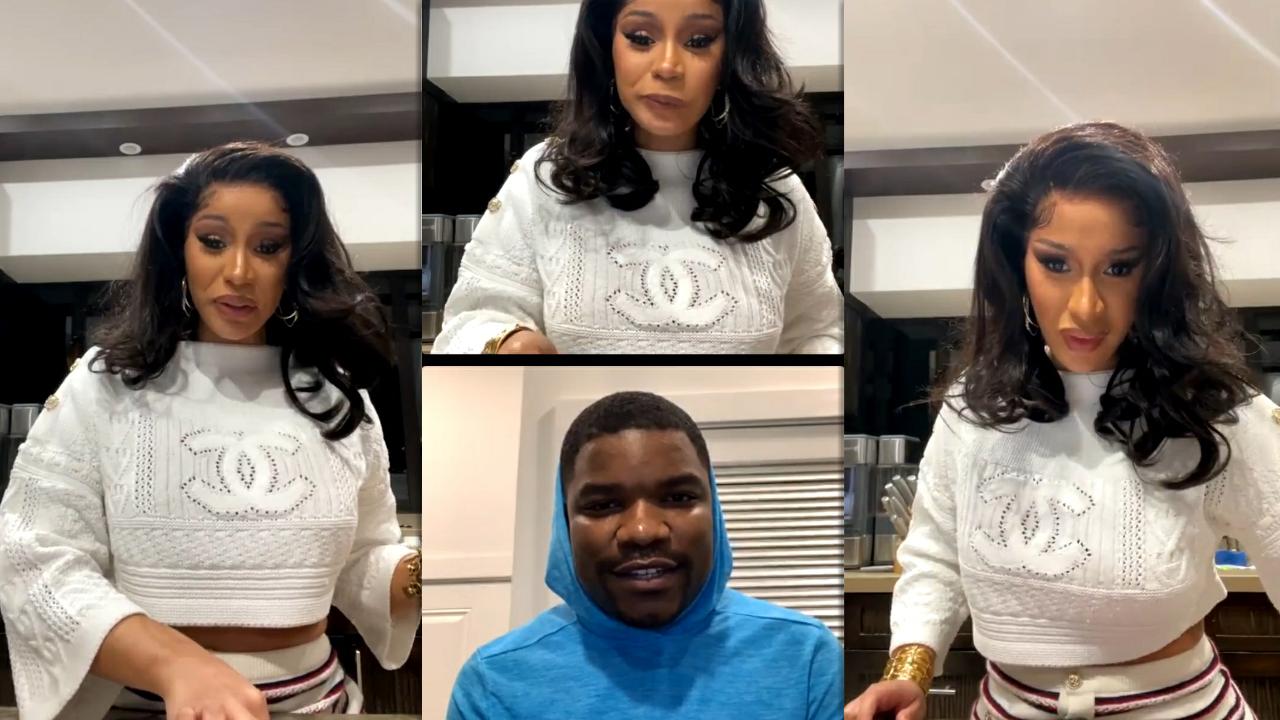 Cardi B's Instagram Live Stream from March 17th 2021.