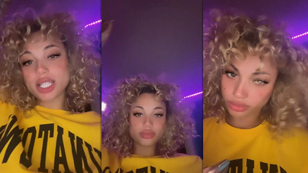 DaniLeigh Instagram Live Stream 24 March 2021 IG LIVE's TV