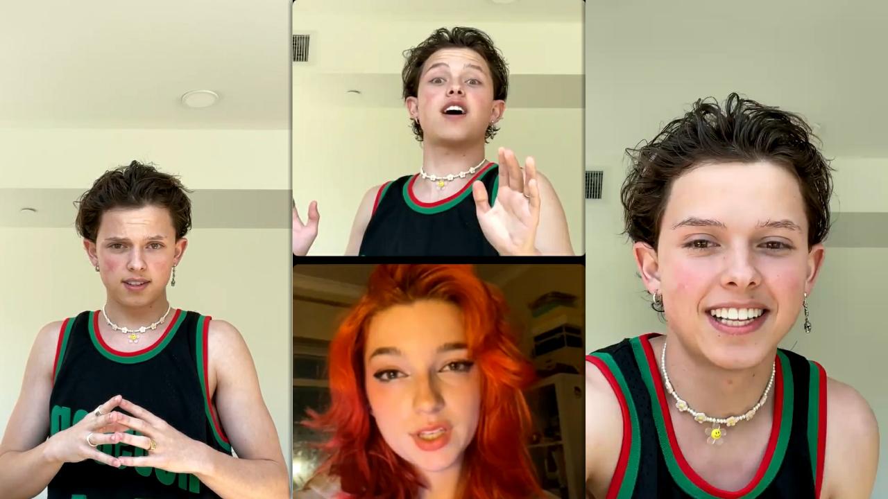 Jacob Sartorius Instagram Live Stream from March 23th 2021.