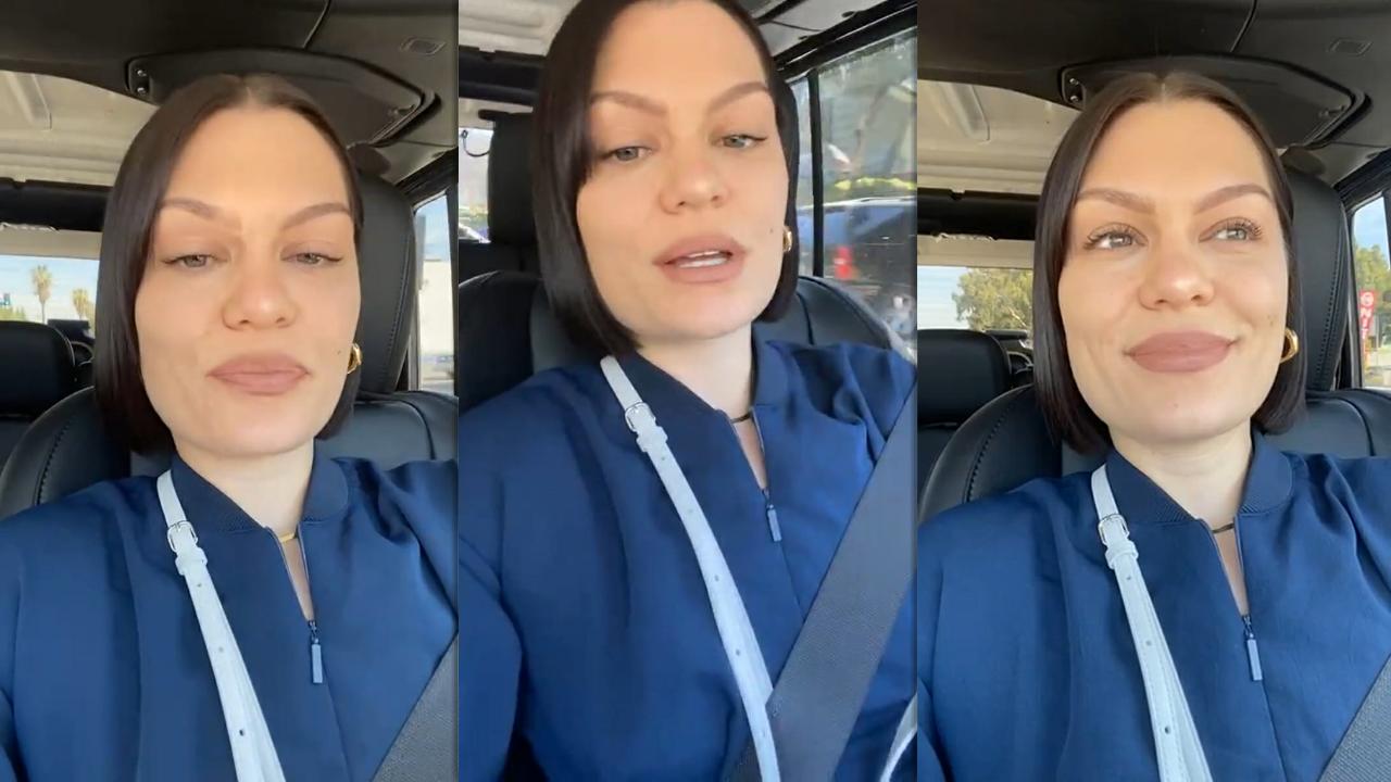 Jessie J's Instagram Live Stream from March 17th 2021.
