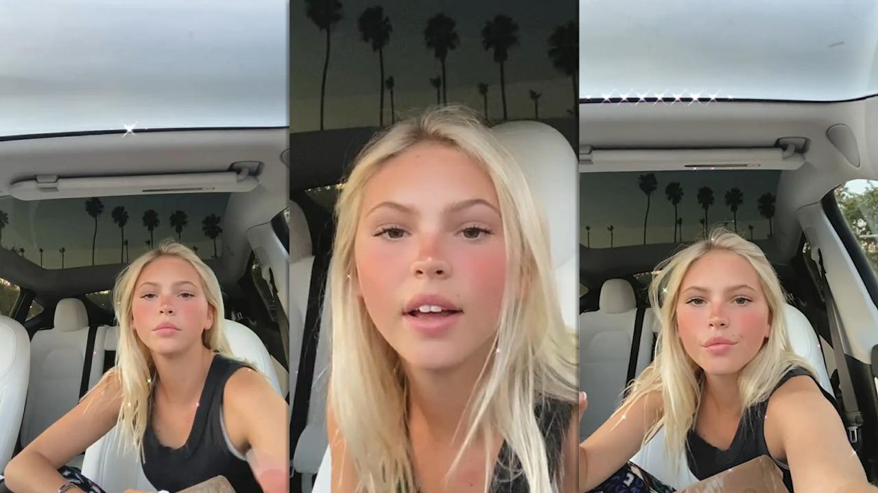 Jordyn Jones Instagram Live Stream 28 February 2021 Ig Lives Tv 1741