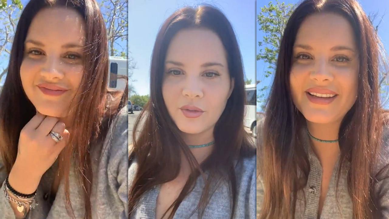 Lana Del Rey's Instagram Live Stream from March 19th 2021.