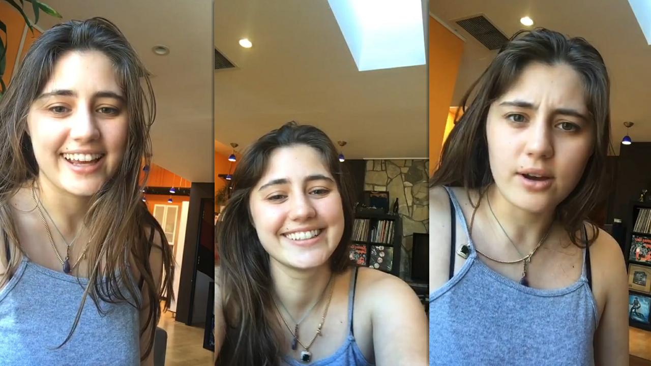 Lia Marie Johnson's Instagram Live Stream from March 19th 2021.