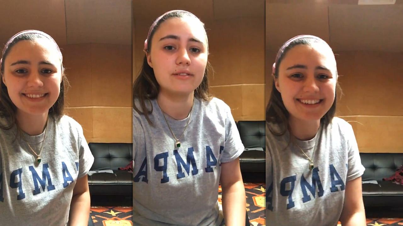 Lia Marie Johnson's Instagram Live Stream from March 29th 2021.