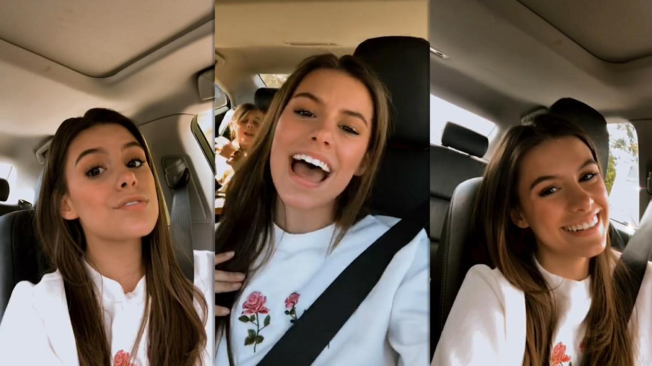Madisyn Shipman's Instagram Live Stream from March 15th 2021.