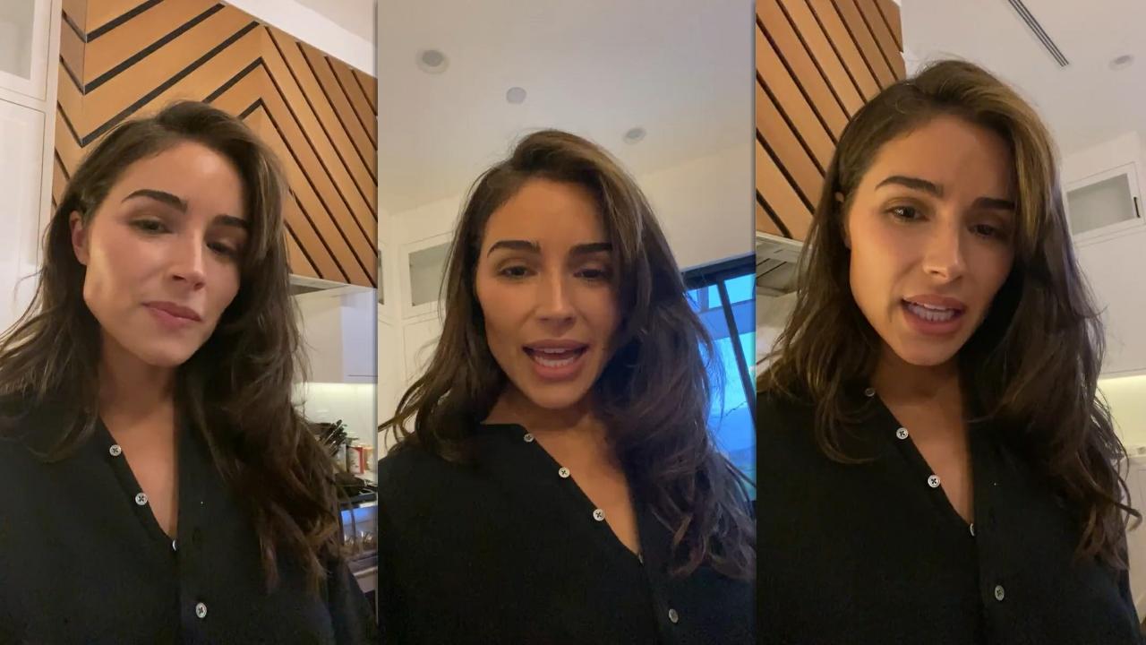 Olivia Culpo's Instagram Live Stream from March 2nd 2021.