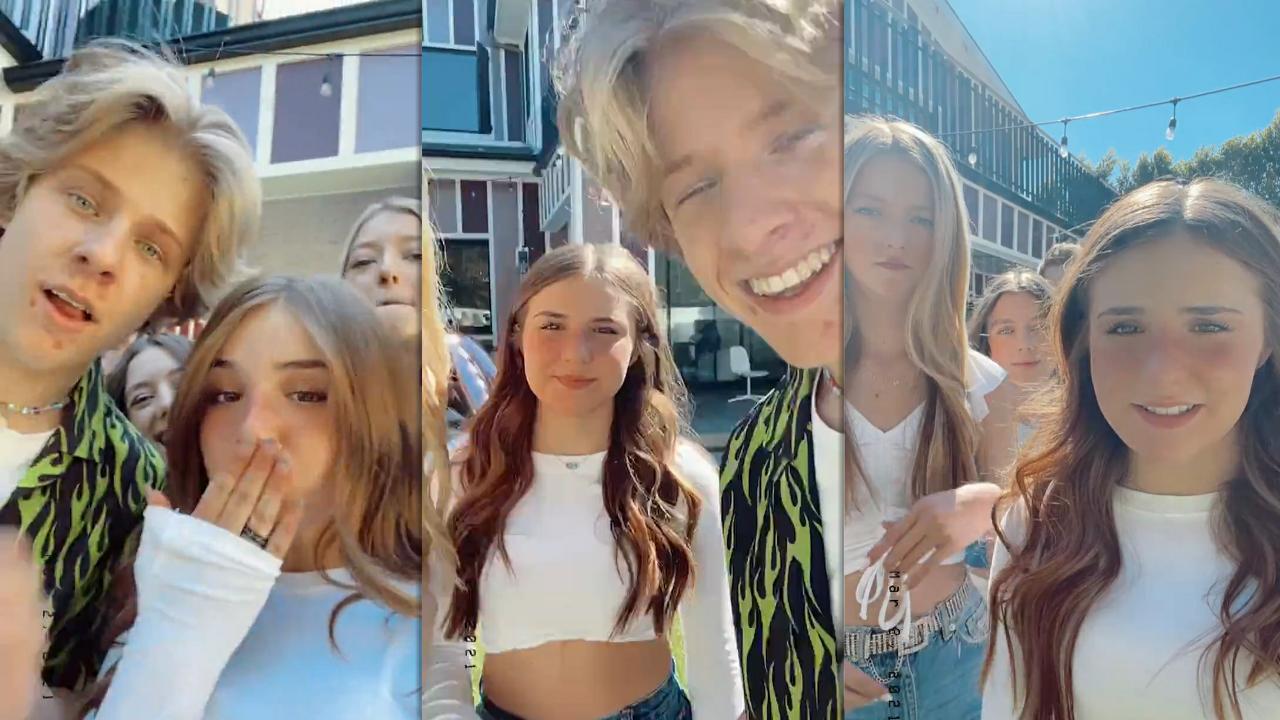 Piper Rockelle's Instagram Live Stream with her friends from March 2nd 2021.