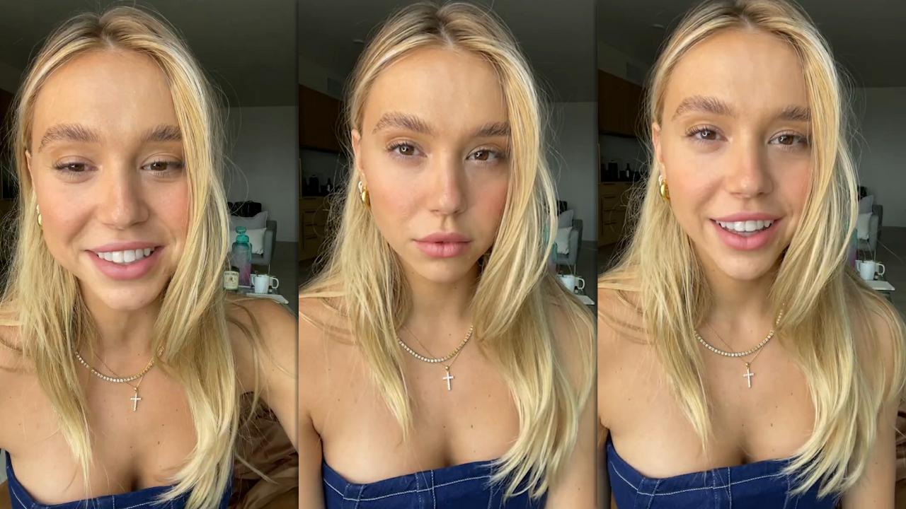 Alexis Ren's Instagram Live Stream from April 14th 2021.