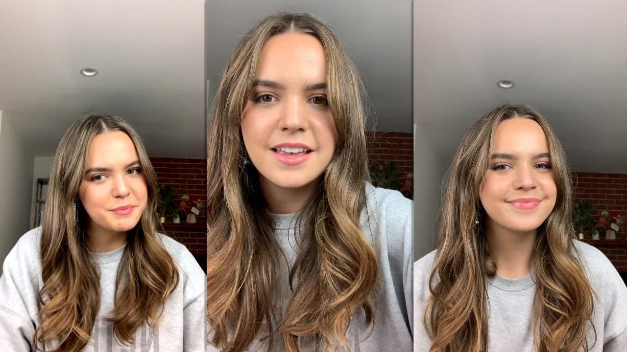 Bailee Madison's Instagram Live Stream from April 2rd 2021.