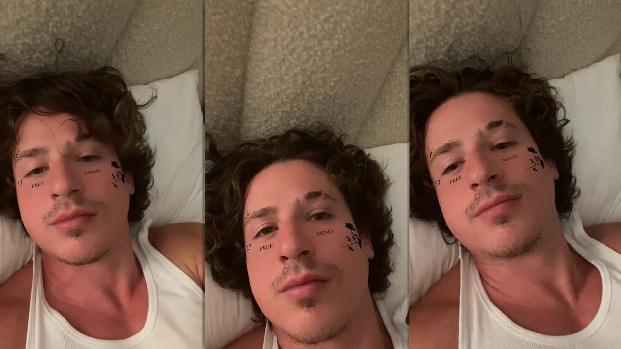 Charlie Puth's Instagram Live Stream from April 2nd 2021.