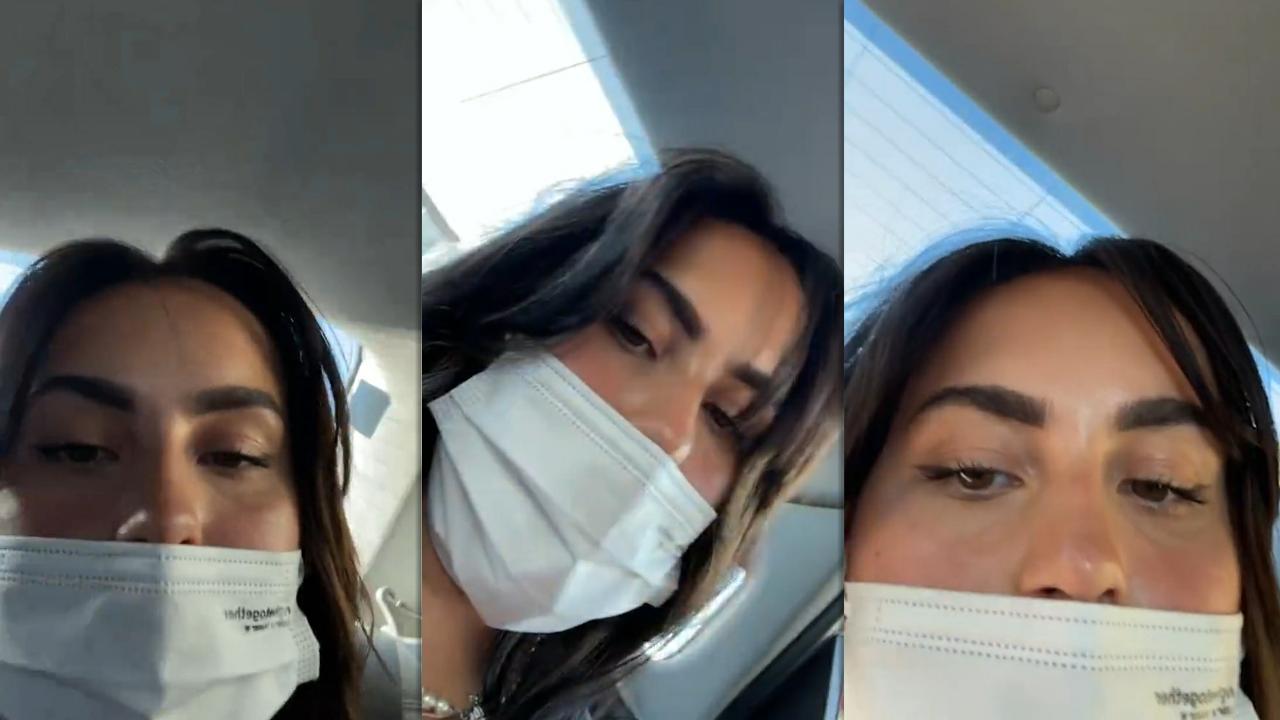 Claudia Tihan's Instagram Live Stream from April 27th 2021.