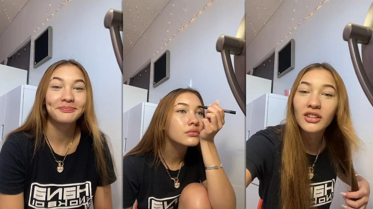 Hali'a Beamer's Instagram Live Stream from April 18th 2021.