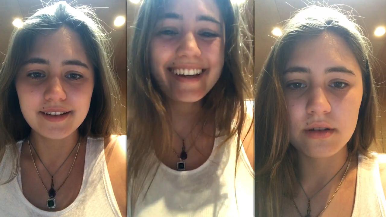 Lia Marie Johnson's Instagram Live Stream from April 2nd 2021.