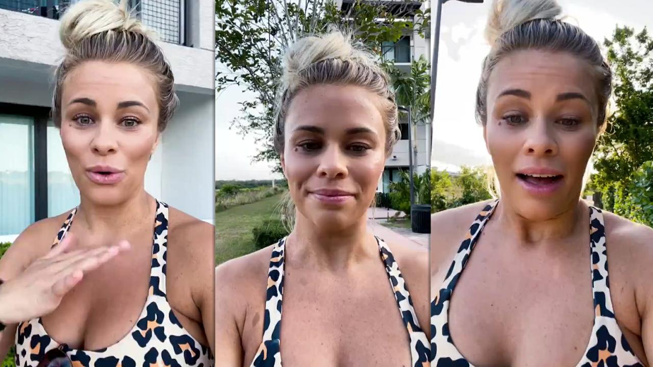 Paige VanZant's Instagram Live Stream from April 15th 2021.