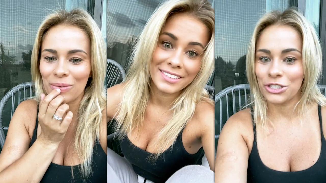 Paige VanZant's Instagram Live Stream from April 22th 2021.
