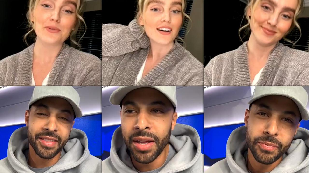 Perrie Edwards Instagram Live Stream from April 29th 2021.