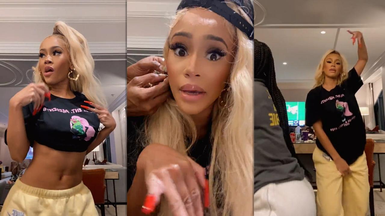 Saweetie | Instagram Live Stream | 17 April 2021 | IG LIVE's TV