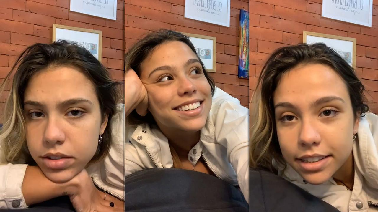 Bruna Carvalho's Instagram Live Stream from May 2nd 2021.