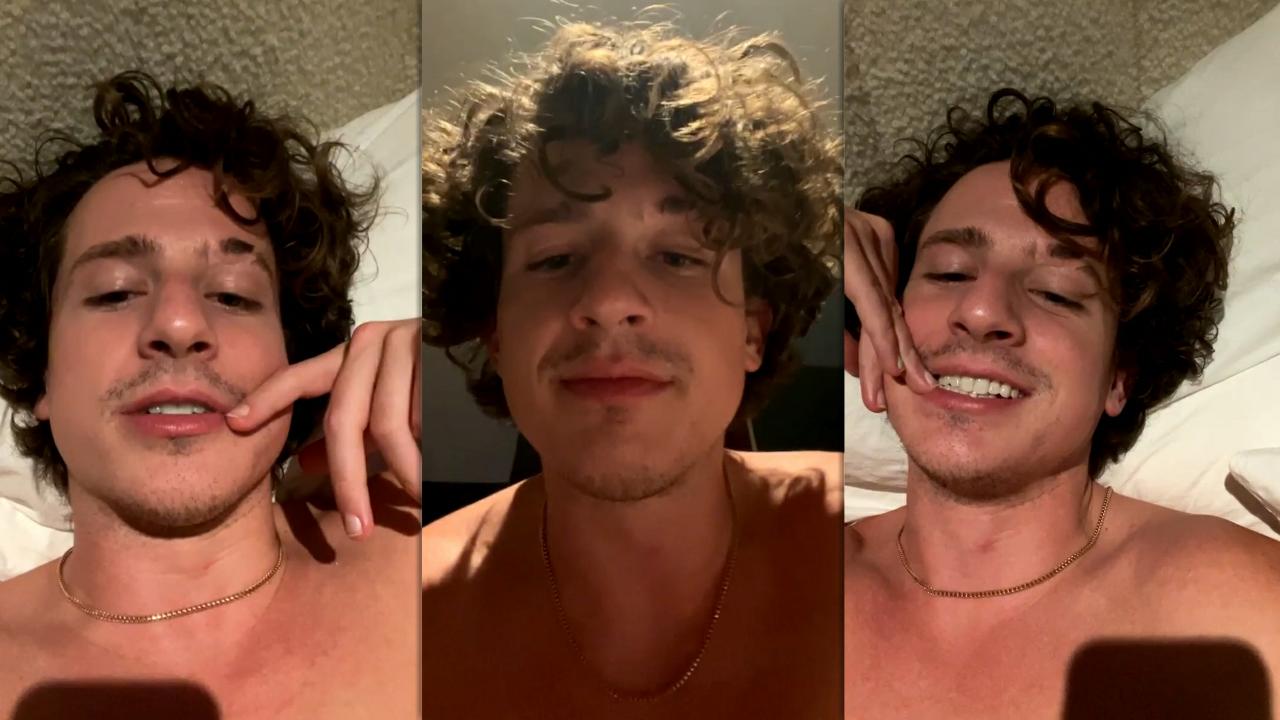 Charlie Puth's Instagram Live Stream from May 17th 2021.