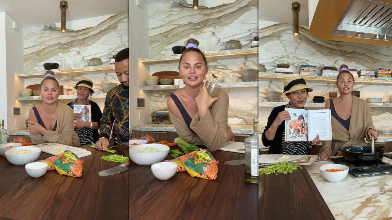 Chrissy Teigen's Instagram Live Stream from May 11th 2021.