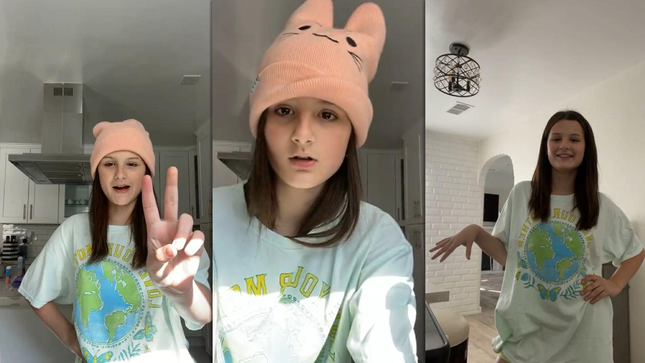 Hayley Leblanc Instagram Live Stream 6 May 2021 Ig Lives Tv