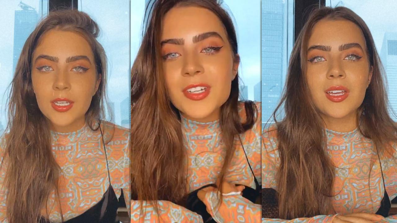 Jade Picon's Instagram Live Stream from May 3rd 2021.