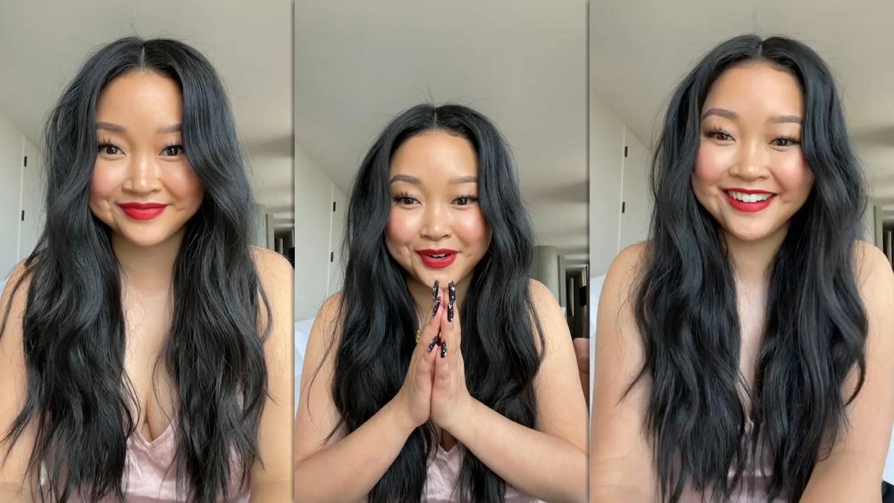 Lana Condor's Instagram Live Stream from May 17th 2021.