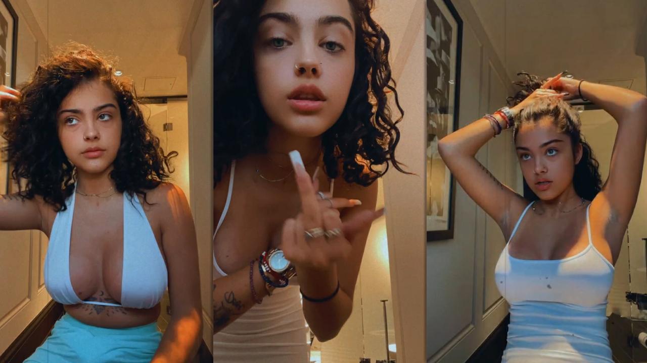 Malu Trevejo's Instagram Live Stream from May 17th 2021.