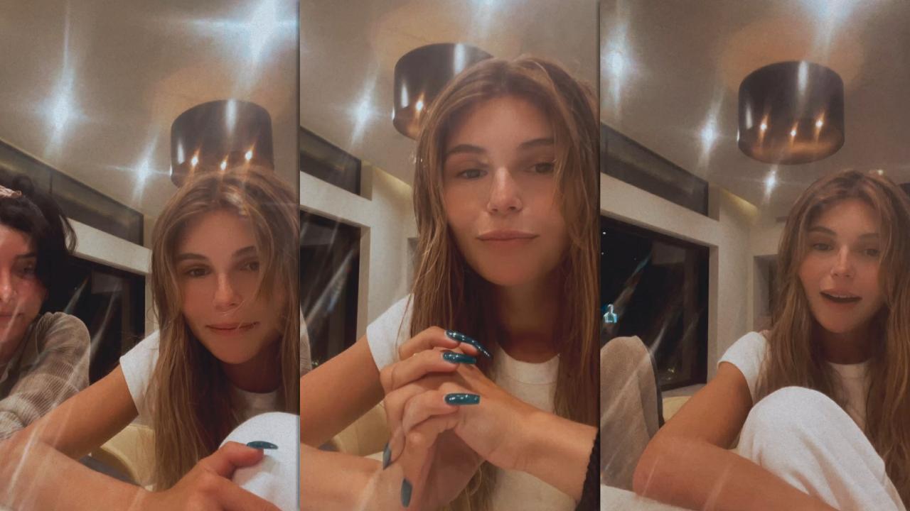 Olivia Jade Giannulli's Instagram Live Stream from May 24th 2021.