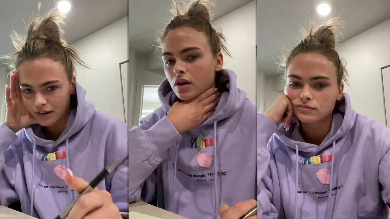 Summer McKeen's Instagram Live Stream from May 25th 2021.