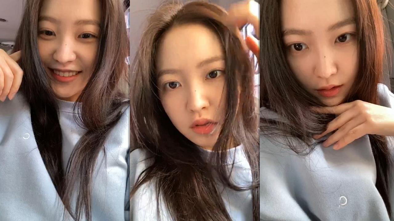 Yeri's Instagram Live Stream from May 5th 2021.