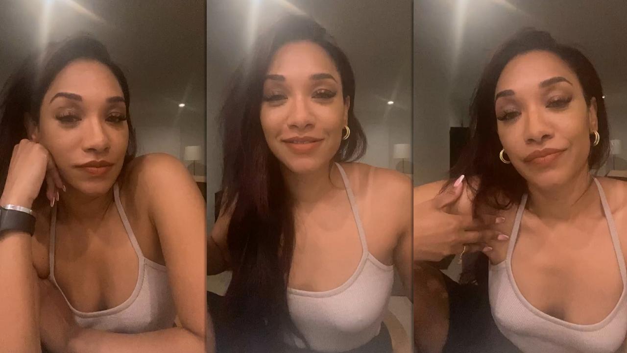 Candice Patton's Instagram Live Stream from June 21th 2021.
