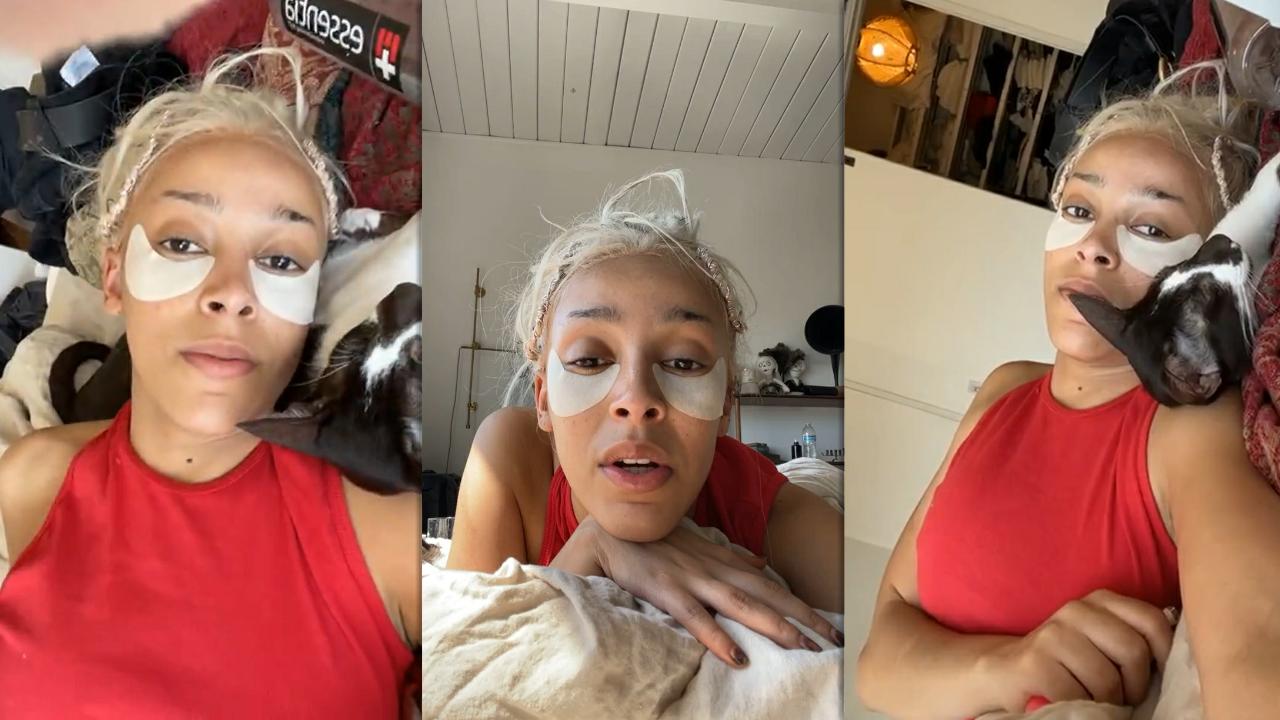 Doja Cat's Instagram Live Stream from June 27th 2021.