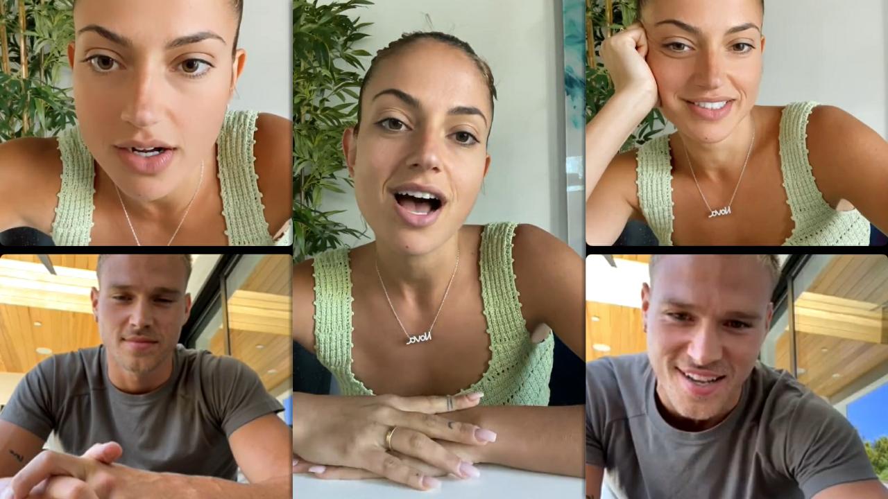 Inanna Sarkis Instagram Live Stream from June 21th 2021.