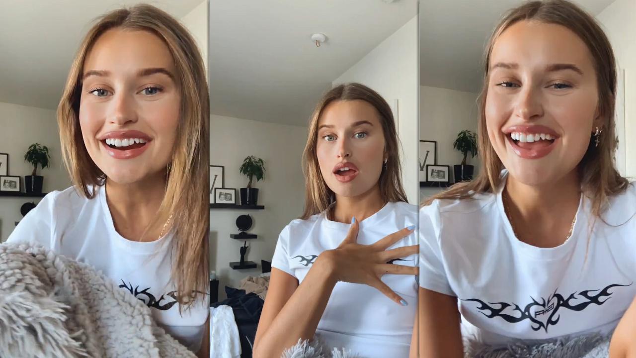 Lexi Wood's Instagram Live Stream from June 17th 2021.